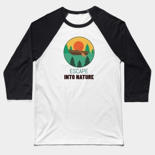 Escape Into Nature Baseball T-Shirt